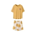thumbnail image 5 of YHAJDS Sleepwear With Built In Bra Long Sleeve Lounge Set for Women 2 Piece Soft Home Wear, 5 of 5