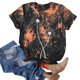 thumbnail image 2 of Gibobby Blusa Casual de Mujer Mujeres Casual Tie Dye Impresión manga corta Tops Blusa Cuello redondo Casual Tee Túnica Camisas(Negro,G), 2 of 4