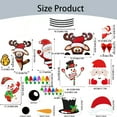thumbnail image 3 of Christmas refrigerator magnet car reflective decoration soft magnetic sticker 07, 3 of 9
