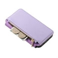 thumbnail image 6 of Allytechgroup Galaxy S23 Ultra Case Wallet, 2-in-1 Detachable Magnetic Back Cover Compatible with MagSafe Secure and Stylish Protection RFID Blocking Phone Case for Samsung Galaxy S23 Ultra, Purple, 6 of 10