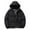 Black, variant on IYTR Mens Puffer Jacket Hooded Zip Up Jacket Long Sleeve Warm Padded Down Jacket Windproof Insulated Outerwear (Black,M)