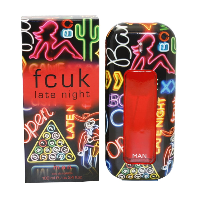 Fcuk Late Night Eau De Toilette Spray 3.4 Oz / 100 Ml
