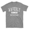 thumbnail image 1 of Waverly Michigan Classic Established Men's Cotton T-Shirt, 1 of 1