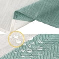 thumbnail image 5 of ICEANT 52×70 inch Textured Linen Tablecloth, Rectangle Waterproof Spill-Proof Linen Woven Table Cover, Wrinkle Free Solid Soft Dining Tablecloths For Home and Party, Green, 5 of 7