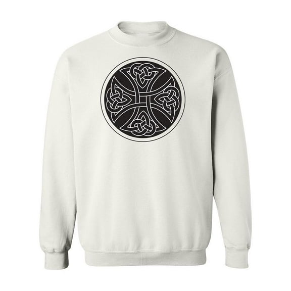Celtic Cross Design . Sweatshirt Men -Image by Shutterstock, Male x-Large