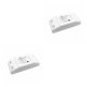 thumbnail image 1 of Injueey 2.4Ghz WiFi Smart Switch Plastic Remote Portable Switches Controller Breaker Apartment Share Control Module 2piezas, 1 of 6