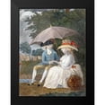 thumbnail image 2 of English School 12x14 Black Modern Framed Museum Art Print Titled - The Best Shelter, Under The Banner of Love, 2 of 5
