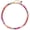Dark Red, variant on Colorful Gemstone Beaded Necklaces For Women Trendy Rainbow Natural Stone Boho Handmade Stainless Steel Waterproof Strand Necklaces Jewelry For Women Gift
