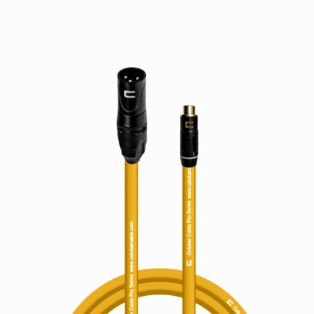 Coluber Cable Unbalanced XLR Cable Male to RCA Female Audio Music Connector
