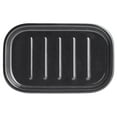 thumbnail image 6 of (3 pack) Mainstays Basic Ceramic Soap Dish Rich Black, 6 of 10
