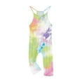 thumbnail image 6 of Cotton Pants for Boys Girls Casual Jumpsuits Sleeveless Summer Rompers Long Pants with Pockets for 5-14 Years New Girls' Overalls Multicolor 11-12T, 6 of 6