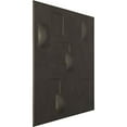 thumbnail image 2 of Ekena Millwork 19 5/8"W x 19 5/8"H Avila EnduraWall Decorative 3D Wall Panel, Universal Aged Metallic Weathered Steel (12-Pack for 32.04 Sq. Ft.), 2 of 6