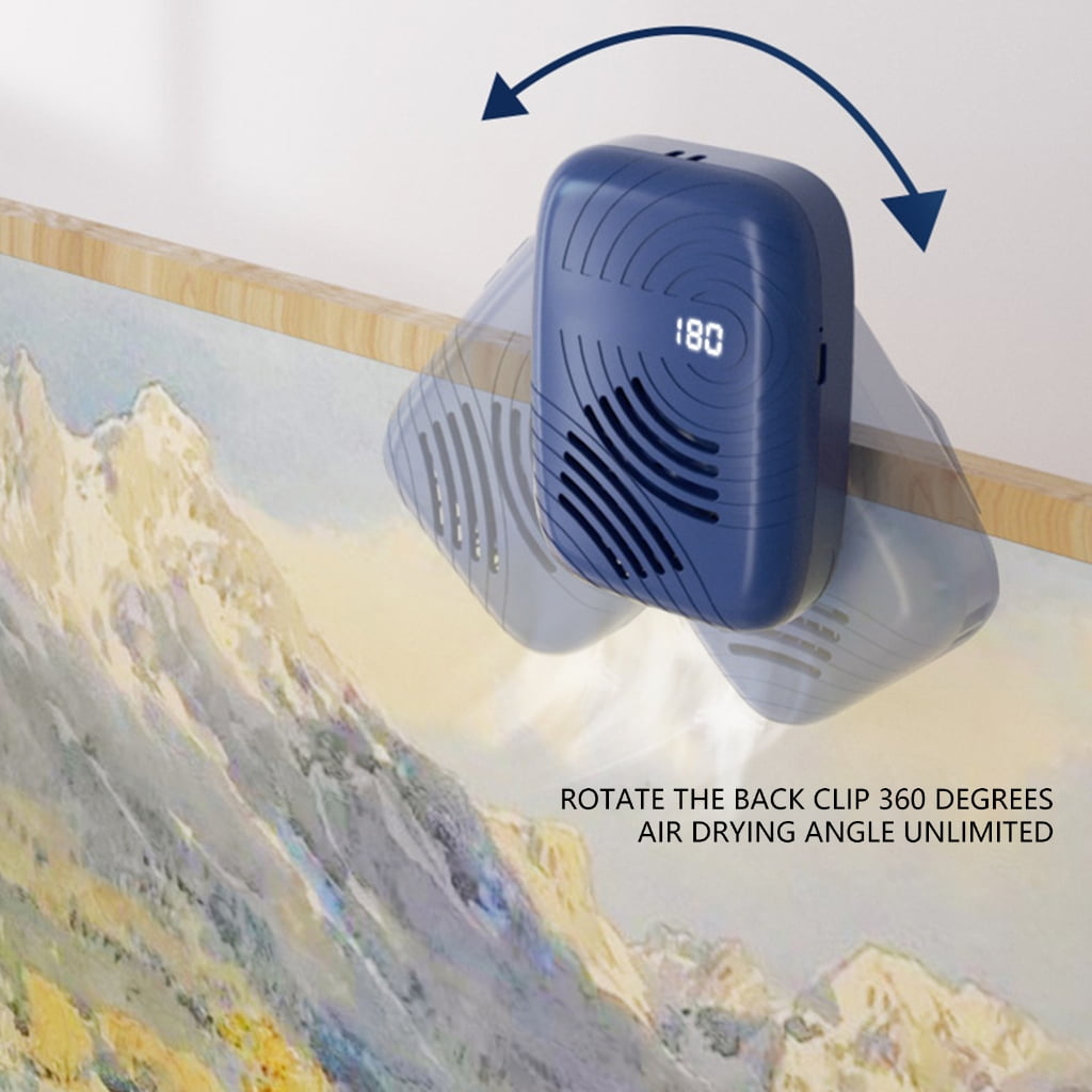T-HOTLYST Travel Friendly Paint Air Dryer Efficient Wireless Blower Quick Drying Tool ABS Texture for Artists and Art Enthusiasts