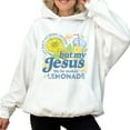 thumbnail image 4 of Life Gave Me Lemons But Jesus Made Lemonade Hoodie, Christian Faith Pullover, Child of God Unisex Casual Cotton Hoodie, 4 of 7