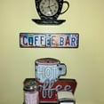 thumbnail image 3 of Vintage Coffee Bar Metal Tin Signs Street Signs Home Coffee Bar Wall Decor 16 x 4 Inches, 3 of 5