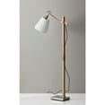 thumbnail image 4 of Adesso® Walden Floor Lamp, 61"H, White Shade/Brushed Steel Base, 4 of 4