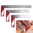 thumbnail image 2 of Stainless Steel Combination Square Ruler Multifunction Right Angle Ruler Scrib, 2 of 17