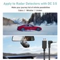 thumbnail image 3 of Cable detector de radar USB a DC3.5 para Cobra RAD 380, 3 of 7