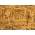 thumbnail image 1 of Ahgly Company Indoor Rectangle Abstract Orange Modern Area Rugs, 7' x 9', 1 of 4