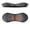 Black, variant on 3-in-1 Rechargeable Electric Lumbar Support Pillow, Triple Support Air Lift Back Massager with Heat & Vibration,for Neck, Shoulders and Back Suitable for Unisex