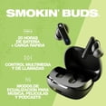 thumbnail image 2 of Audífonos inalámbricos Skullcandy Smoking Buds XT; Negro, 2 of 3