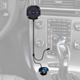 thumbnail image 4 of Bluetooth 3.0 Aux Wireless Car Kit Adaptador de receptor de música Manos libres LED Car AUX Speaker con cargador USB para automóvil Inevent DZ4463-00B, 4 of 6