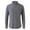 Gray, variant on jjayotai Mens Long Sleeve Tops Clearance Men's Casual Cardigan Solid Color Oxford Textile Long Sleeved Shirt