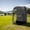 Black + Modern + Polyester, variant on Portable Pop Up Sports Tent, Ideal Shelter for Outdoor Sports Events, Fishing and Camping, Protection from Cold Wind and Rain, Black