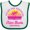 White and Green, variant on Inktastic Summer Enjoy the Sunshine Outer Banks North Carolina in Pink Boys or Girls Baby Bib