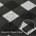 thumbnail image 4 of LAICAIW 100% Waterproof Vinyl Table Cloth, Oil-Proof Spill-Proof PVC Rectangle Tablecloth, Wipeable Plastic Table Cover for Outdoor, Picnic, Camping, 4 of 7