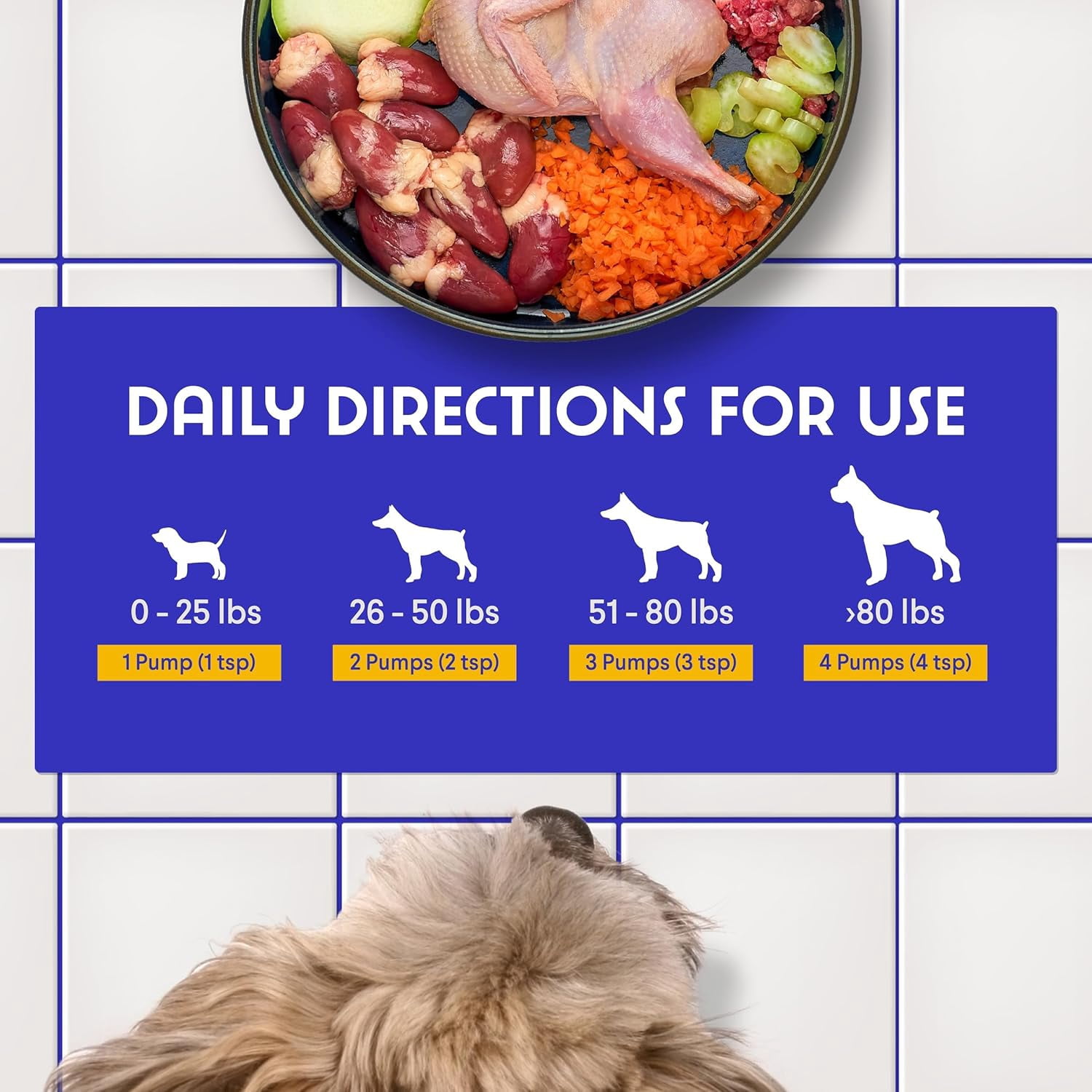 Fish Oil for Dogs-Omega 3 from Salmon, Cod & Krill – Skin, Immune, Joint & Heart Support – 16 oz