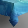 thumbnail image 3 of Rainbow Tie Dye Swirl Pattern Rectangle Tablecloth 60"x84",Waterproof Polyester Rectangle Table Cloth, Wipeable Spillproof Polyester Tablecloth for Dining, Camping, Indoor and Outdoor, 3 of 5