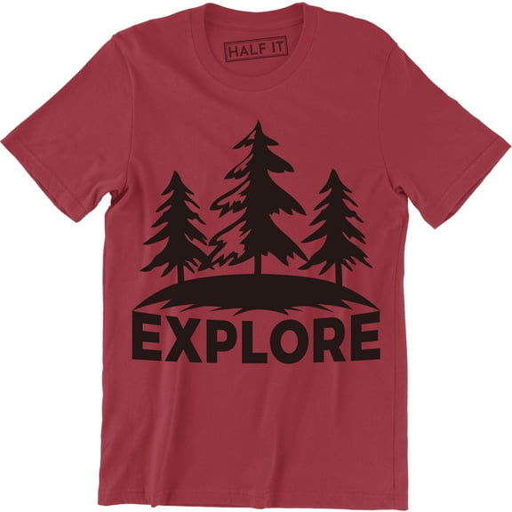 Explore Nature Camping Tourism Adventure Men's T-Shirt