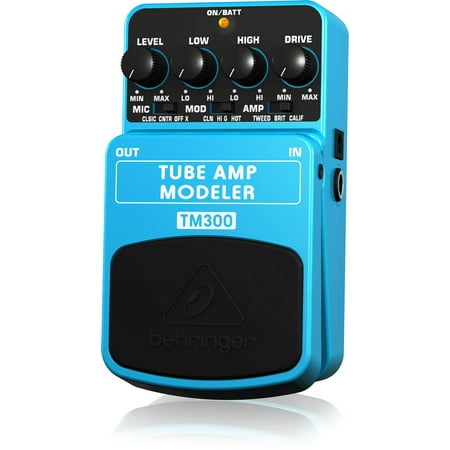 Behringer TUBE AMP MODELER TM300 Ultimate Tube Amp Modeling Effects Pedal