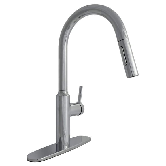 Phoenix Faucets PF231365 Premium Slimline Single Handle Pull Down Kitchen Faucet - Chrome
