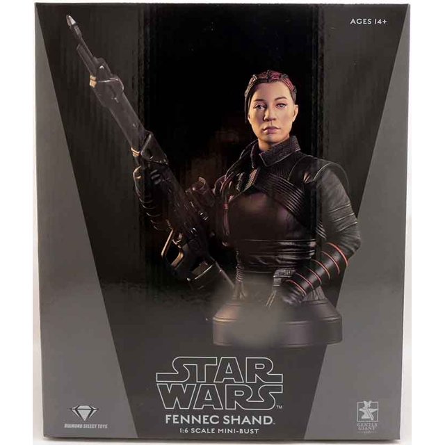 Star Wars Collectible The Mandalorian 7 Inch Bust Statue - Fennec Shand