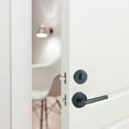 thumbnail image 5 of Design House Eastport 2-Way Zinc Matte Black Adjustable Combo Entry Door Lever and Single Deadbolt, 5 of 14