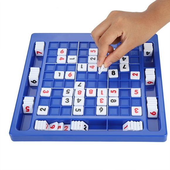Juego de rompecabezas numérico, juego de mesa de sudoku con cubos numéricos, juego de sudoku con números, rendimiento comprobado
