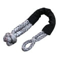 thumbnail image 3 of Soft Shackle Tow Rope Easy to Use Oxford Cloth Fiber Lightweight Synthetic Rope Strong Breaking Strength for Trucks SUV Gray, 3 of 8