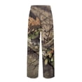 thumbnail image 5 of Havenx Men's Pajama Pants Camouflage Print Elastic Waist Pajamas with Pockets Straight-Fit Long Bottoms Drawstring Casual Novelty Lounge Breathable Pant,Light Gray S, 5 of 6