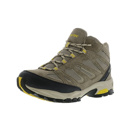 Womens Air Jordan Fusions - Hi-Tec Women's Fusion Sport Mid Wos Taupe / Smokey Brown Golden Haze Ankle-High Suede Hiking Shoe - 9M