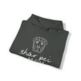 thumbnail image 4 of Shar Pei Dog Mom Hoodie, Gifts, Hooded Sweatshirt, 4 of 4