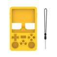 thumbnail image 1 of Étui de Protection en Silicone pour Console de Jeu Portative Open Source R36S Plus, Anti-Collision, Imperméable, Lavable, Protection Complète à 360°, Jaune/noir/rose/vert, 1 of 8