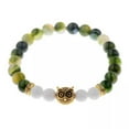 thumbnail image 3 of RSAMD Fashion Men's Women' s Natural Lava Stone Owl 8MM Beads Charm Bracelets Jewelry-505-52, 3 of 3