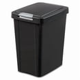 thumbnail image 1 of Sterilite 28L Touch Top Wastebasket- Black, 1 of 4