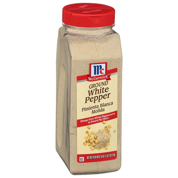 McCormick Ground White Pepper RE3218 oz