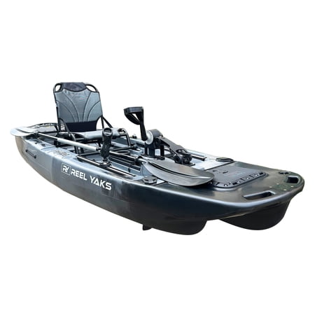 9.5ft Modular Propeller Drive Fishing Kayak Super Lightweight, 380lbs Capacity | Easy to Store - Easy to Carry | Beats Inflatables | No roof Racks - no Wall Racks