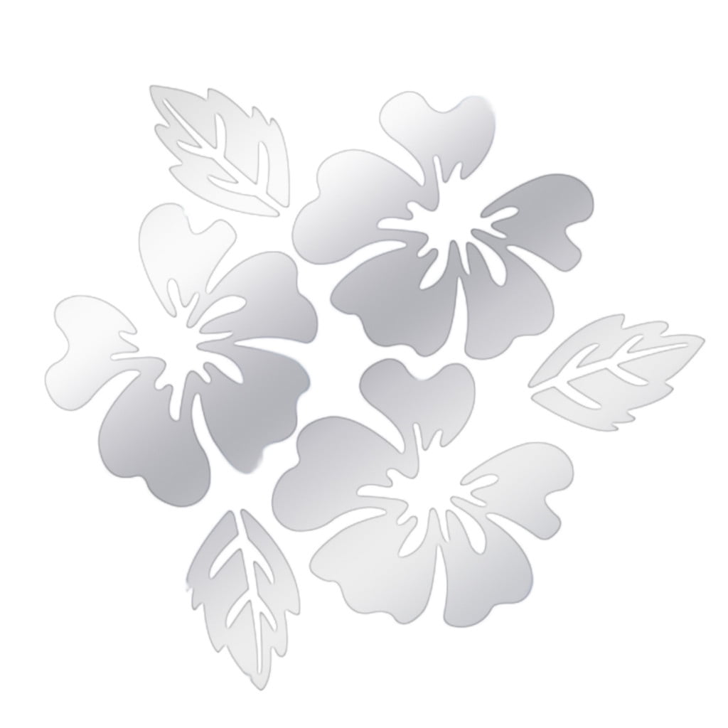 Yubnlvae Wall stickers Modern Mirror Style Removable Decal Art Mural