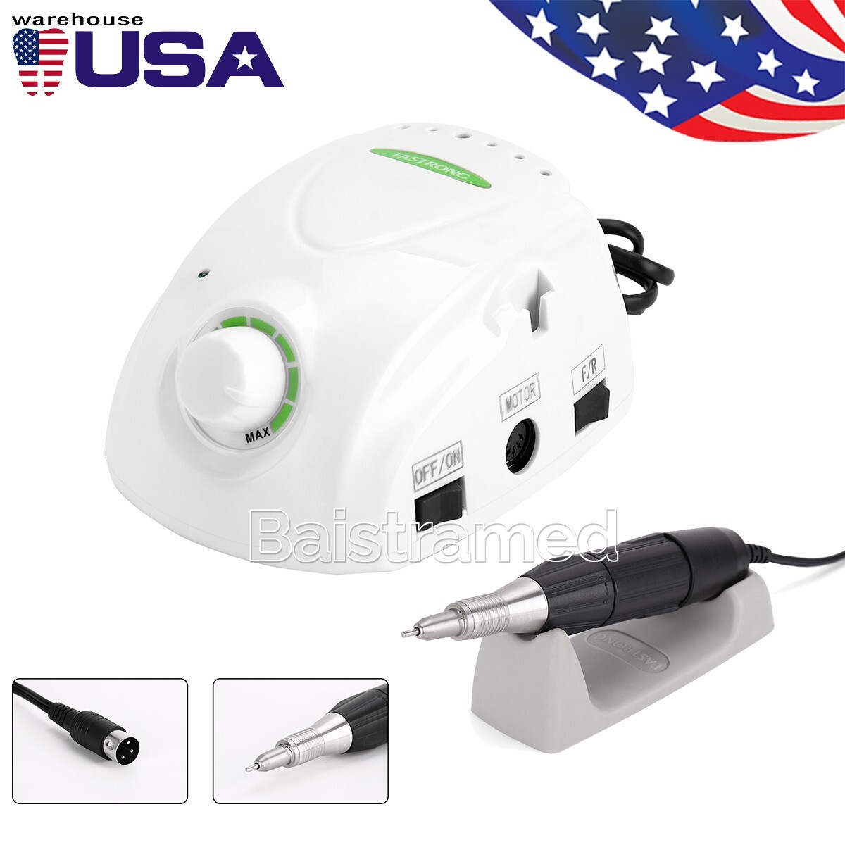 Dental Lab Marathon Electric Micromotor Polishing Unit + 35K rpm Motor Handpiece