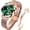 green, variant on Watches for Women Fashion Dress Elegant Luxury Womens Watches Japanese Analog Quartz Diamond Waterproof Luminous Ladies Watches Bracelet Gifts Set Reloj para Mujer